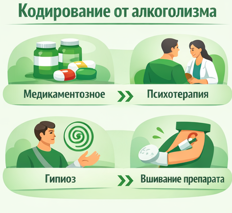 кодирование от алкоголизма в Полярном Санати